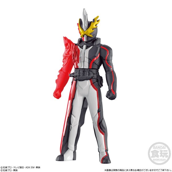 画像2: 食玩 バンダイ ソフビヒーロー仮面ライダーセイバー&レジェンド仮面ライダー (2)