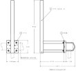 画像2: マスプロ SBM45E BS取付金具 (2)