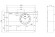 画像2: セイコー QC-5510L 親時計 1回路 長波電波修正SEIKO (2)