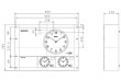 画像2: セイコー QC-5520L 親時計 2回路 長波電波修正SEIKO (2)