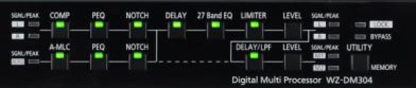 PANASONIC デジタルマルチプロセッサー WZ-DM304 パナソニック WZ-DM304 デジタルマルチプロセッサー 株式会社き