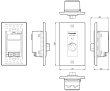 画像2: パナソニック WZ-VC160/F 0.5〜60Ｗボリュームコントローラー (2)