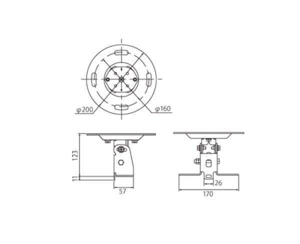 パナソニック WS-Q148-W スピーカー取付金具 株式会社きとみ電器