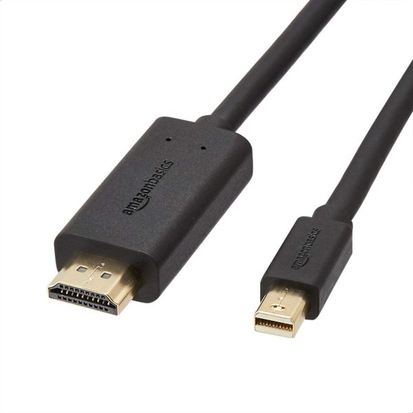 画像1: Mini DisplayPort to HDMI 変換ケーブル 0.9m B0134V29UA (1)