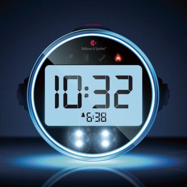 画像3: ベルマンビジット BE1580 アラームクロック受信器 自立コム (3)