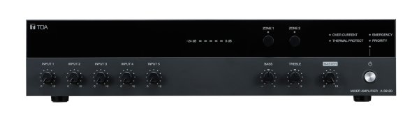 画像2: TOA A-3512D 卓上アンプ 120W 2局 (2)