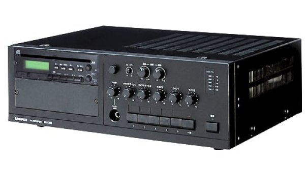 画像1: ユニペックス BX-120DB 卓上アンプ ユニット式卓上形アンプ CDプレーヤー（SD・USB再生）付き UNI-PEX (1)