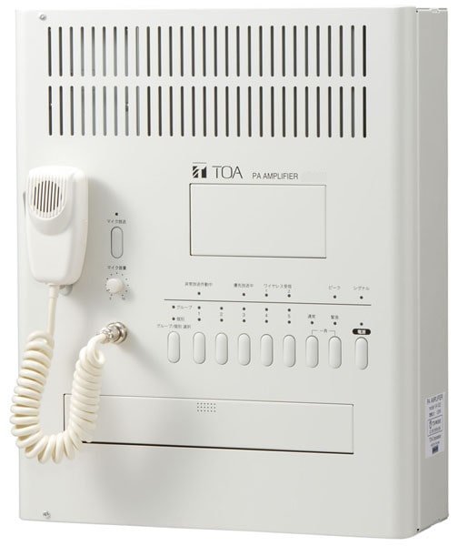 画像1: TOA VA-62 壁掛けアンプ 60W 5局 (1)