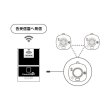 画像2: 自立コム CA-AX セントラルアラート オーディオセンサ発信器 屋内信号装置 (2)