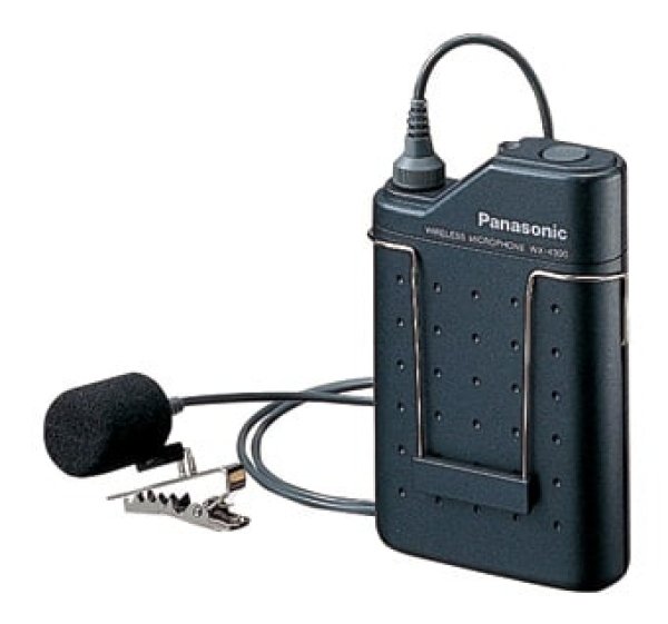 画像1: パナソニック WX-4300B ワイヤレスマイク 800MHz (1)