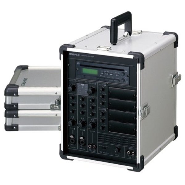画像1: ユニペックス CGA-200DA ワイヤレスアンプ CD付キャリングアンプ UNI-PEX (1)