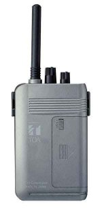 WT-1101-C11C13 TOA ワイヤレスガイド携帯型受信機 2ch切換式の
