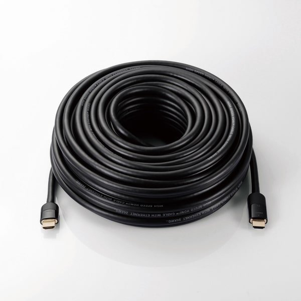 画像3: HDMIケーブル エレコム DH-HDLMN30BK 30m (3)