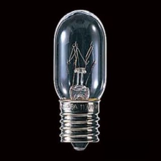 旭光電機 ナツメ球カラー　ナツメT20 E12 110V-10W(CB) Amazon | 旭光 ナツメ球 T20 110V10W 全光束:40lm 口金:E12