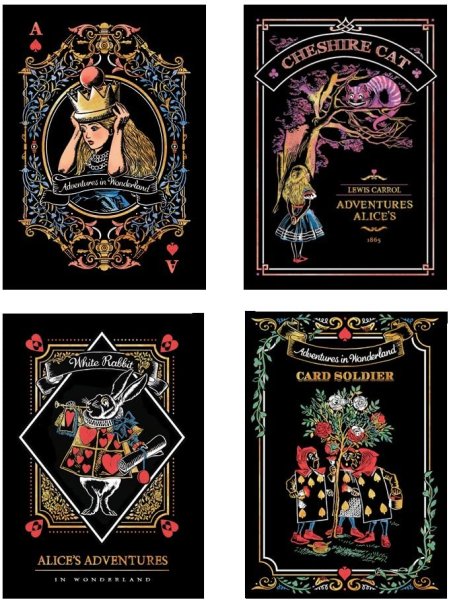 画像7: ラゴデザイン スクラッチポストカード(カラー) アリス PC-AL (7)