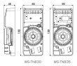 画像2: パナソニック WS-TN835 天井埋込みスピーカー 3W アッテネーター付 (2)