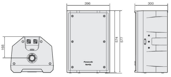 画像3: パナソニック WS-AR200-W 2ウエイスピーカー (3)