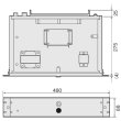 画像2: パナソニック WU-P51 電力増幅ユニット(60W) (2)