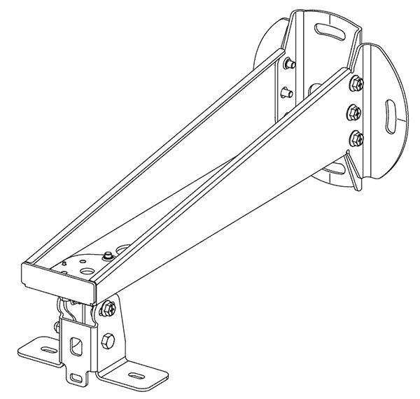 画像1: パナソニック WS-Q149-W スピーカー取付金具 (1)