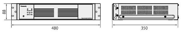 画像2: パナソニック WU-PD122 電力増幅ユニット(120W+120W) (2)