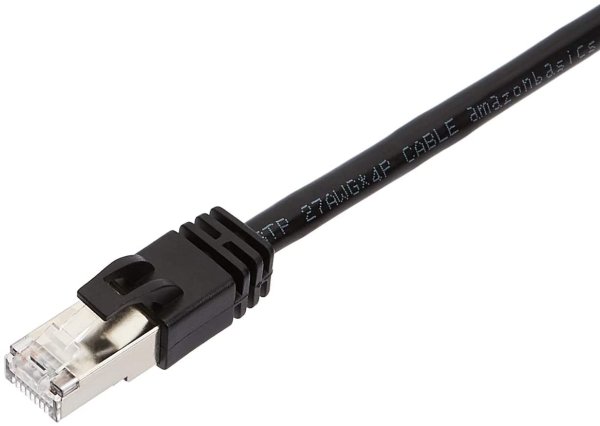 画像2: Amazon ギガビットイーサネット RJ45 Cat 7 ブラック 約6m (2)