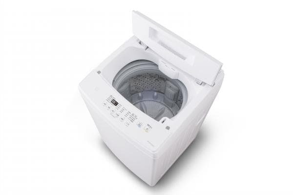 画像1: 洗濯機 アイリス IAW-T703E-W 7kg全自動洗濯機 (1)