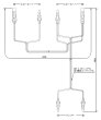 画像2: ユニペックス LS-404 スピーカー接続コード ギボシ⇔ギボシ (2)