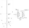 画像2: セイコー KHS-001-001 時計設置用ポール ステンレス製 5.3ｍ (2)