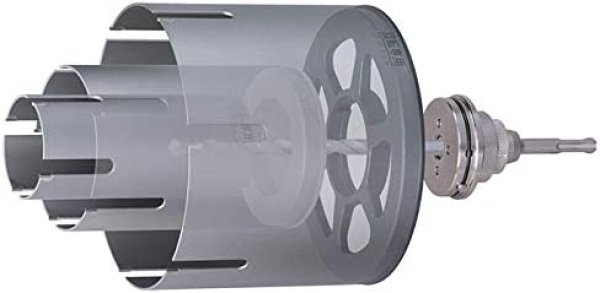 画像3:  ユニカ UR21-M110B 多機能コアドリルボディ UR21 Mシリーズ マルチタイプ 回転専用 口径110mm  (3)