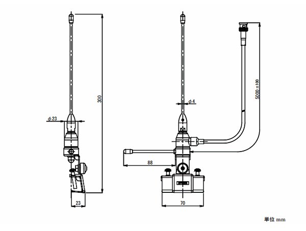 画像2: ユニペックス AA-3800B 車載用ワイヤレスアンテナ (2)