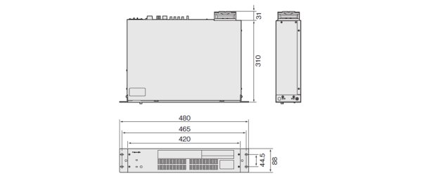 画像2: パナソニック WP-570B 非常電源ユニット (2)