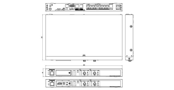 画像2: パナソニック WX-SR204DAN 1.9GHz帯デジタルワイヤレス受信機 (2)