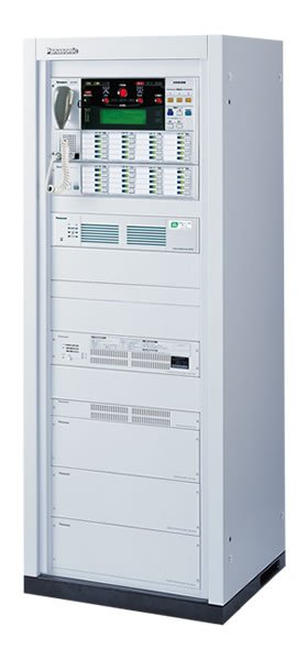 画像1: パナソニック WL-8000A ラック形非常用放送設備 (1)