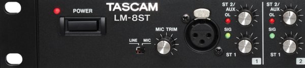 画像3: TASCAM ラインミキサー LM-8ST (3)