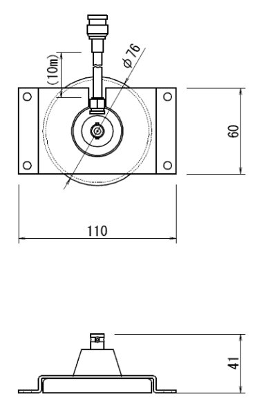 画像3: セイコー ANT-FM3 / BASE-FM3 FMラジオ受信用外部アンテナ/基台（屋内用） (3)