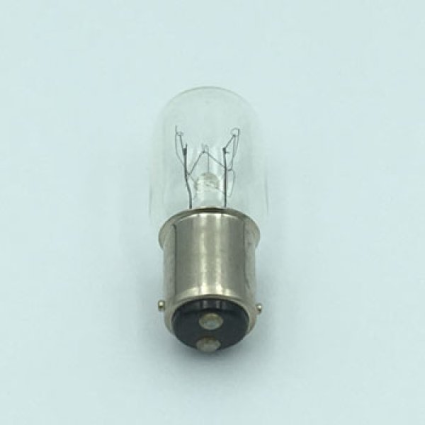 画像1: ナツメ球 T20 口金BA15D 28V 5W クリア (1)