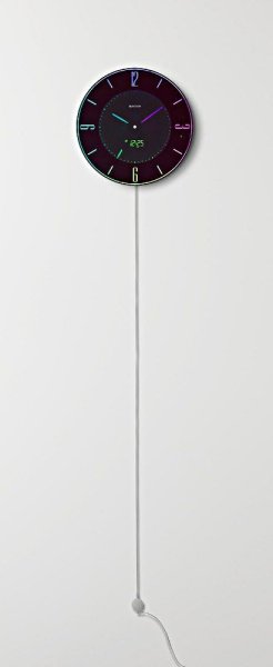 画像7: リズム(RHYTHM) 8RZ197SR02　電波時計　AC100V (7)