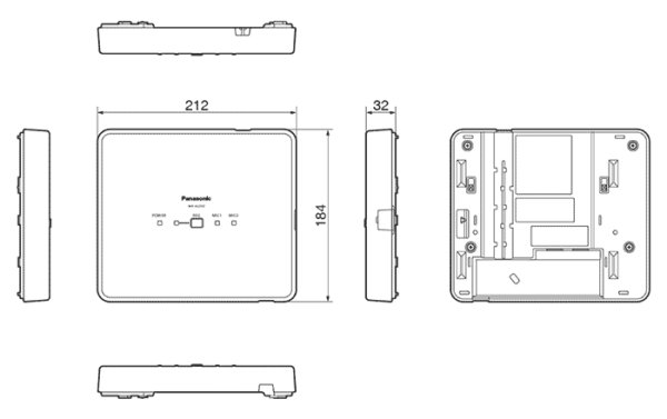 画像3: パナソニック WX-AU202 ワイヤレスアンテナユニット (3)