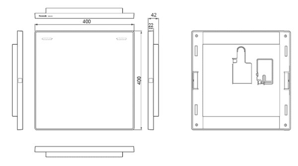 画像3: パナソニック WX-AM800 シーリングアレイマイクロホン (3)