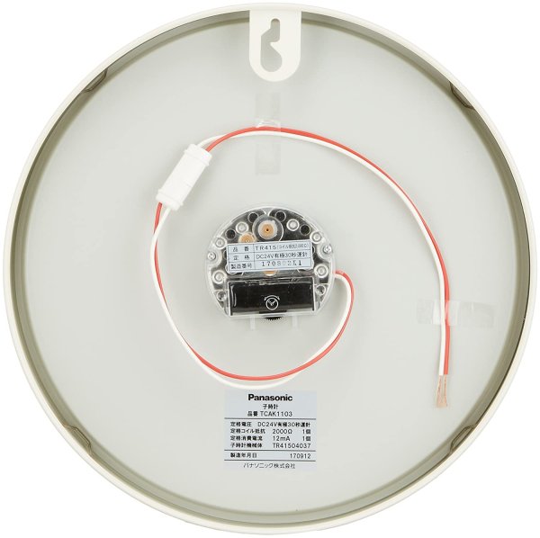 画像3: パナソニック TCAK1103  直径31cm 子時計 屋内用 DC24V (3)
