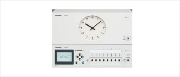 画像1: パナソニック TA9413KN 年間プログラムタイマー チャイムユニット付 水晶親時計 1回路 (1)