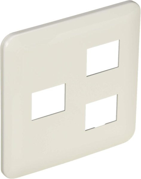 画像1: パナソニック WTF7773W  簡易耐火用コンセントプレート(2コ+1コ用) ホワイト (1)