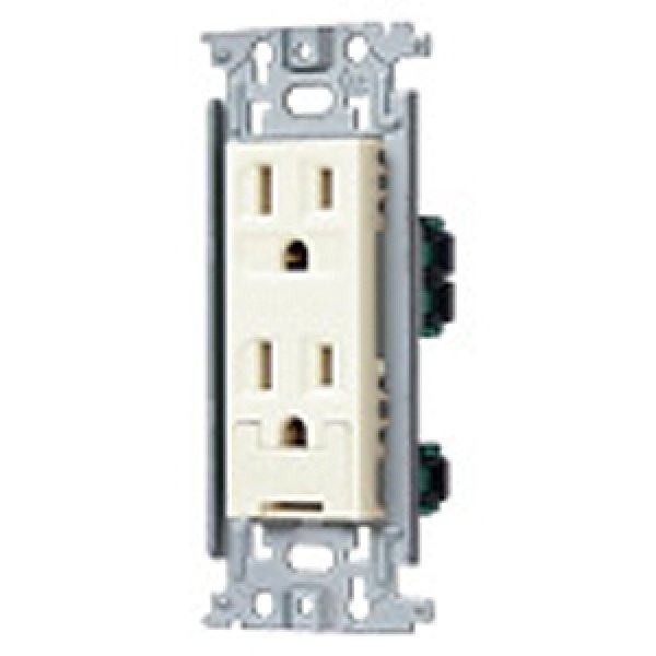 画像1: パナソニック WN11329 フルカラー接地ダブルコンセント (1)