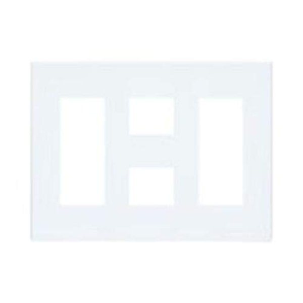 画像1: パナソニック WTF8088W コスモシリーズ コンセントプレート 8コ用 ホワイト (1)