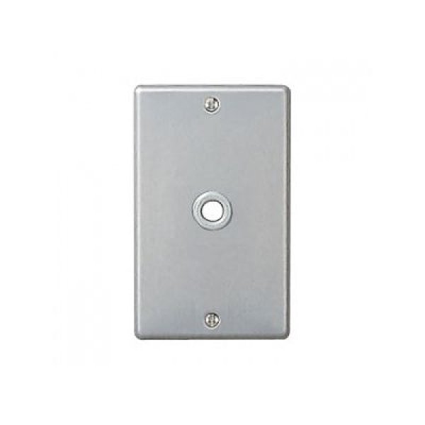 画像1: パナソニック WN7581 新金属電話線プレート 1連用 取付枠付 (1)