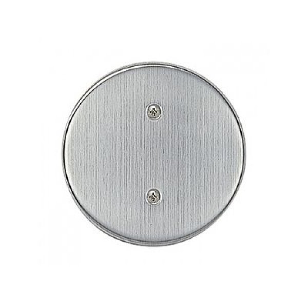 画像1: パナソニック WN8590 新金属カバープレート 丸型大 プレート径120mm (1)