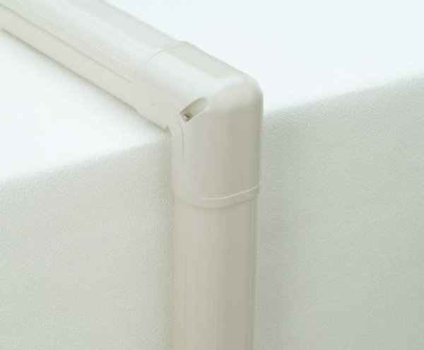 画像3: イナバ　SC-100-B　配管化粧カバー　スリムコーナー立面９０° (3)