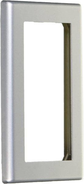 画像1: パナソニック　WTC9201K　新金属スイッチプレート[2型]1連用  (1)