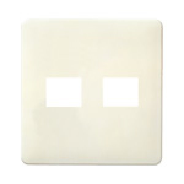 画像1: パナソニック　WN6072W　モダンプレート2コ用(1コ＋1コ用) (1)