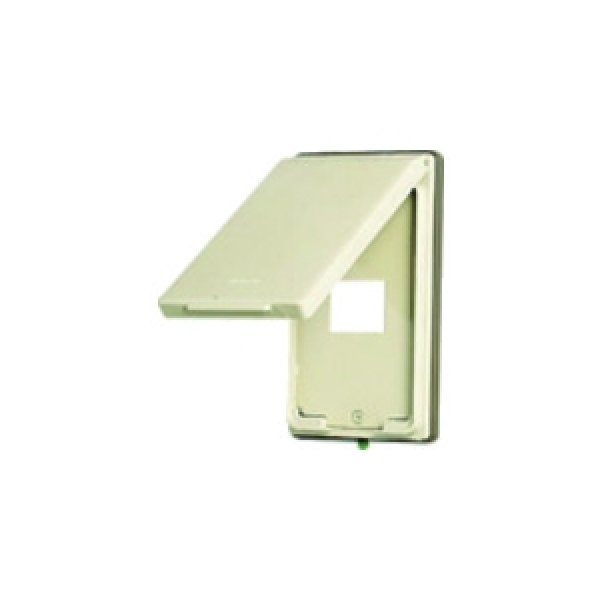 画像1: ナショナル　WN7901 防滴プレート(1コ用)(取付枠付) (1)